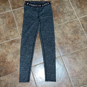 American Eagle Heather Gray Leggings